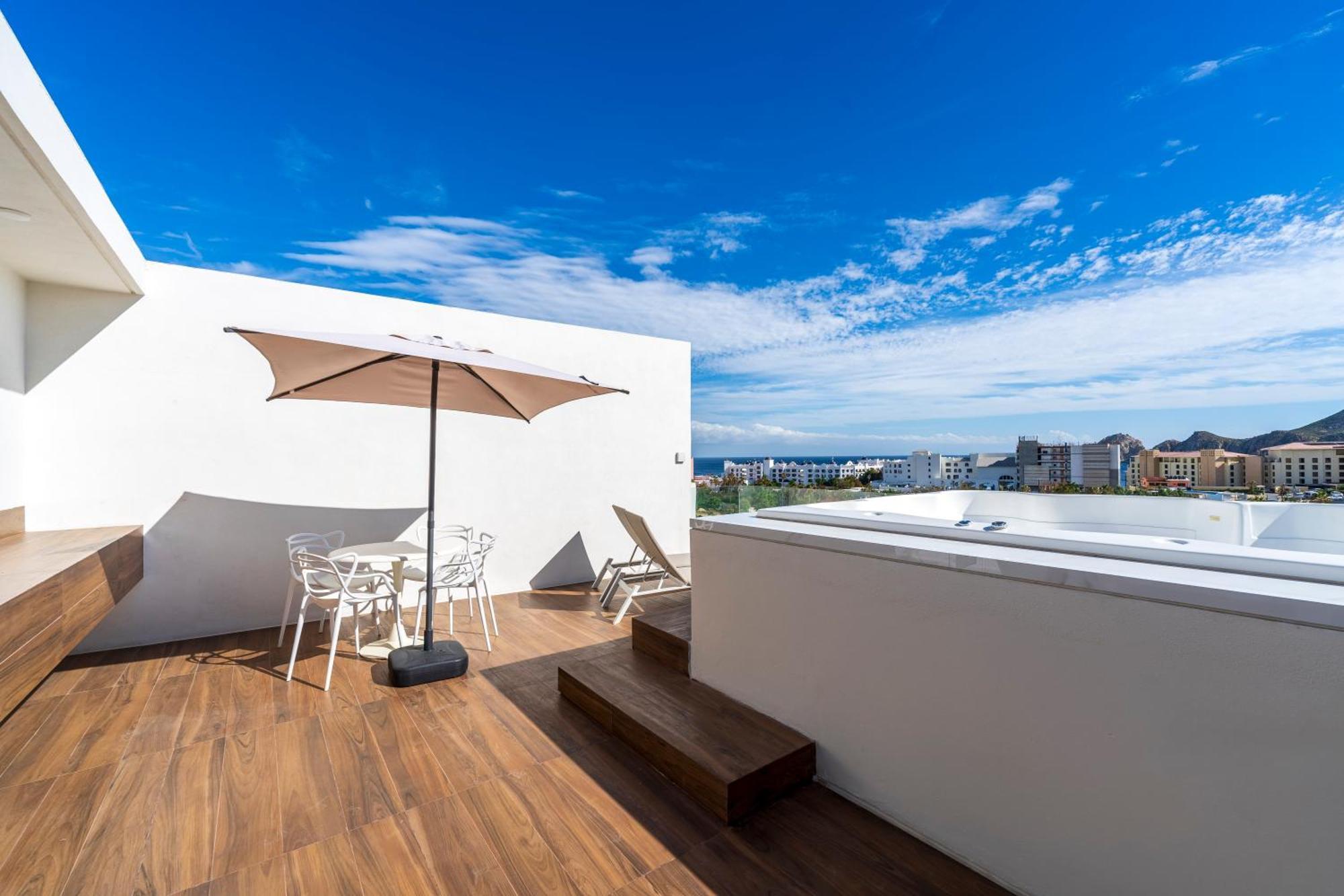 Luxury Apartment With Pool And Jacuzzi On Terrace In Medano 卡波圣卢卡斯 外观 照片
