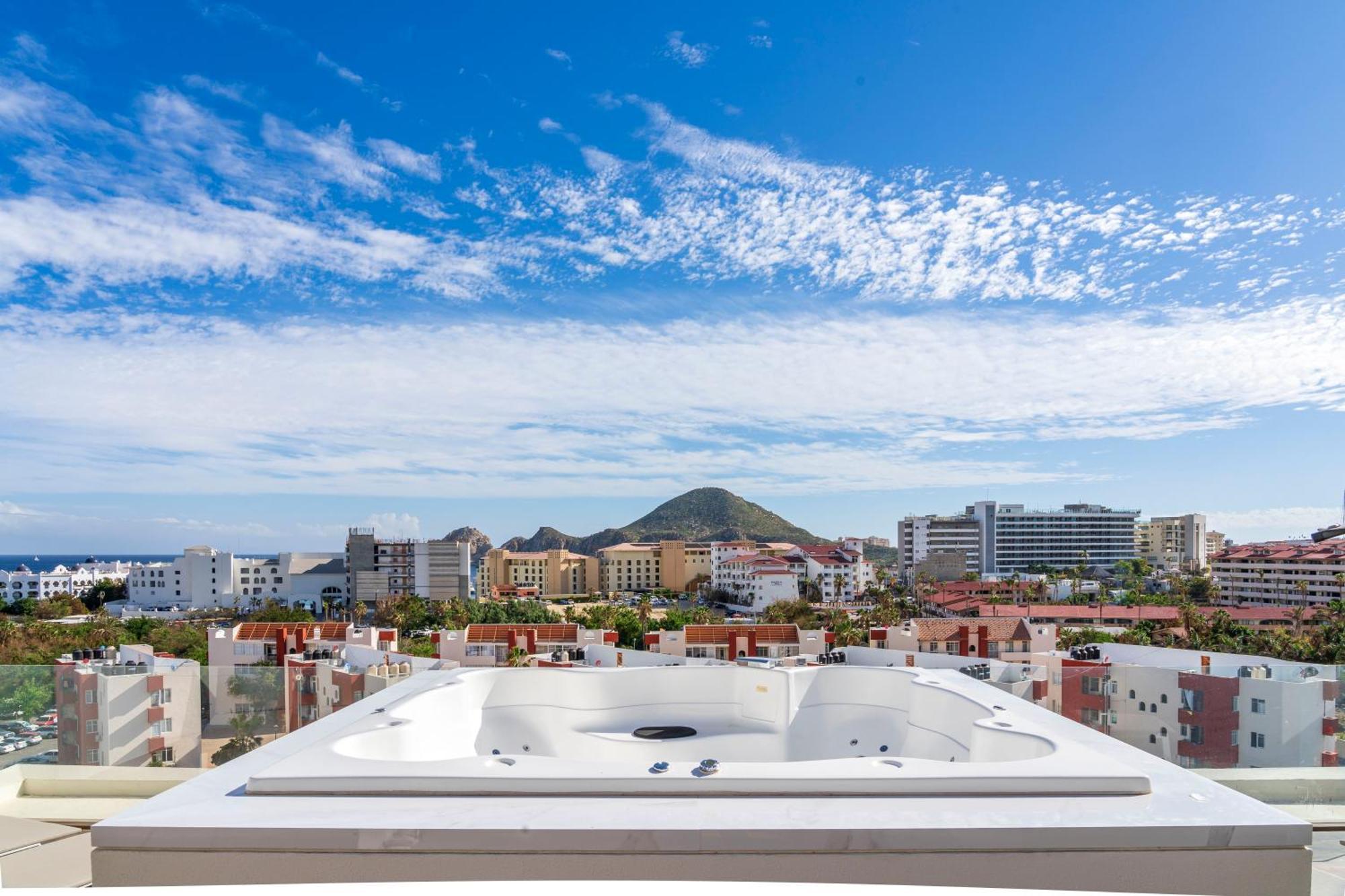 Luxury Apartment With Pool And Jacuzzi On Terrace In Medano 卡波圣卢卡斯 外观 照片