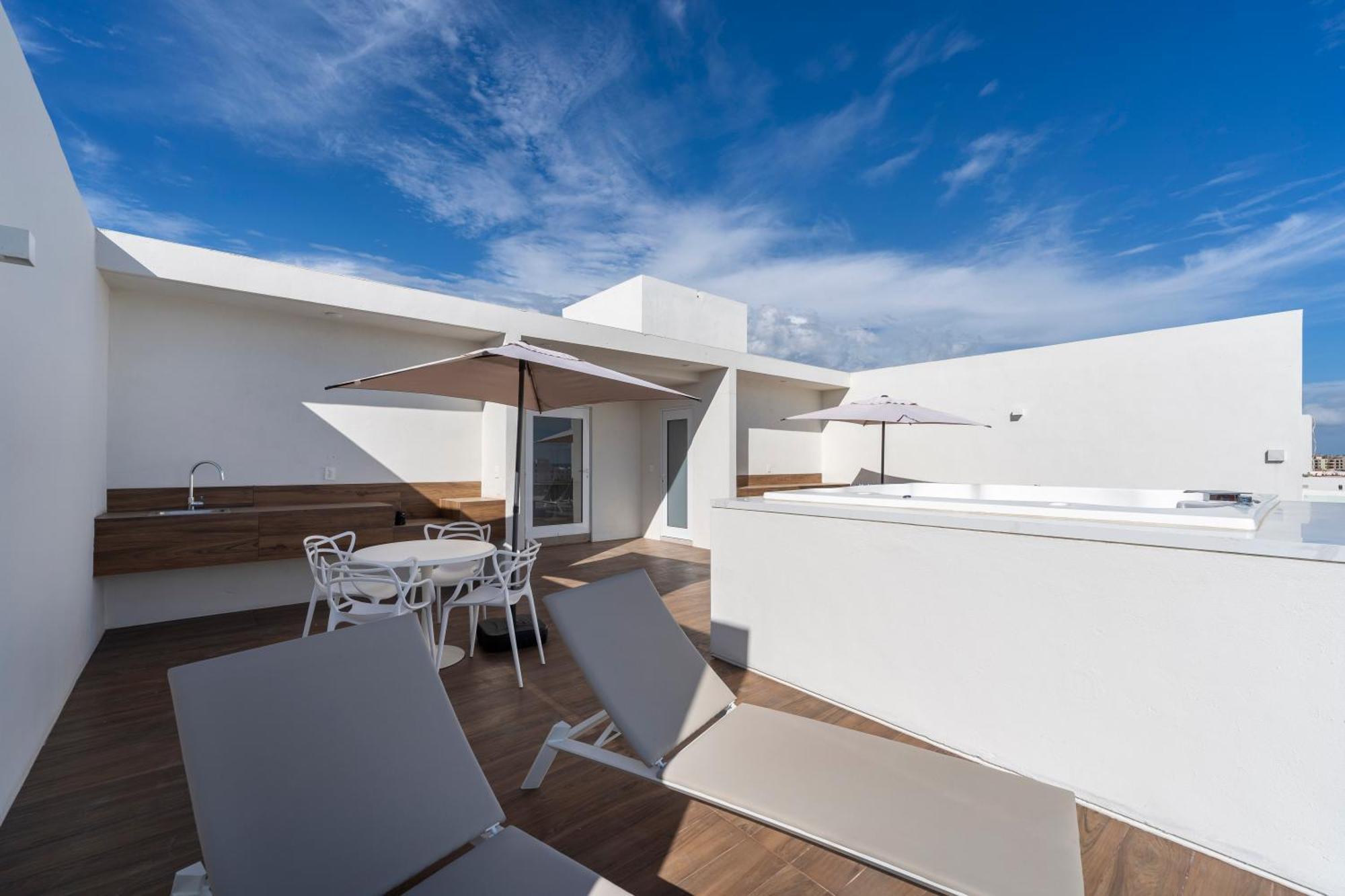 Luxury Apartment With Pool And Jacuzzi On Terrace In Medano 卡波圣卢卡斯 外观 照片