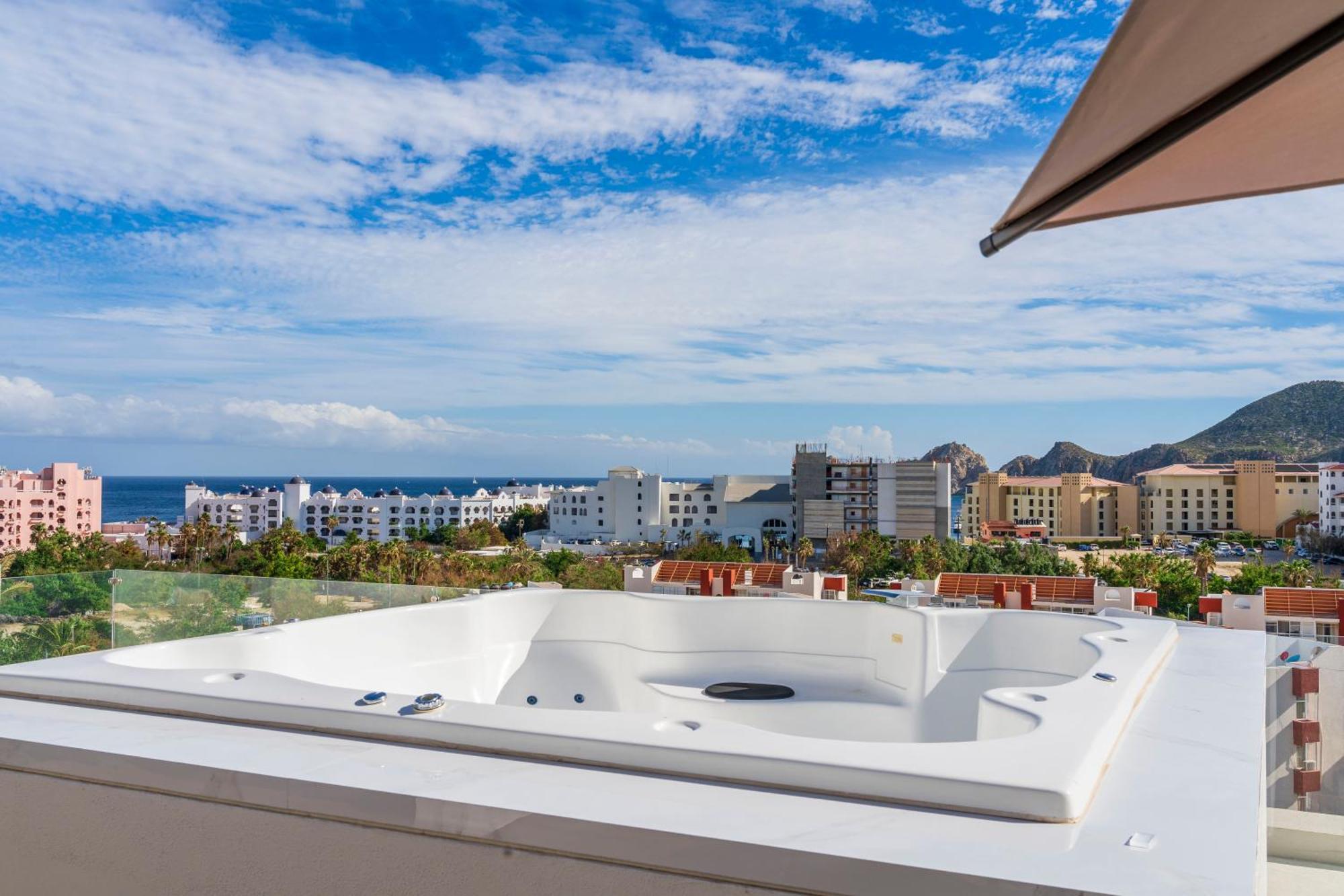 Luxury Apartment With Pool And Jacuzzi On Terrace In Medano 卡波圣卢卡斯 外观 照片